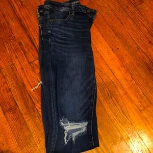 American eagle high waisted super stretch jeans
